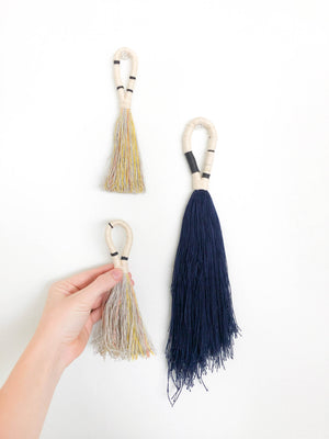 
            
                Load image into Gallery viewer, Handwrapped Wall Tassels
            
        
