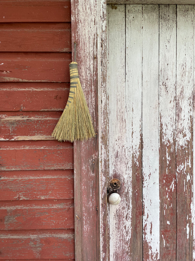 
            
                Load image into Gallery viewer, Handwrapped Whisk Broom
            
        