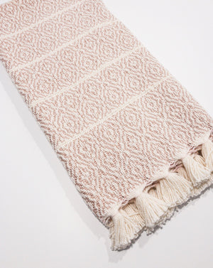 
            
                Load image into Gallery viewer, blush pink hand towel
            
        